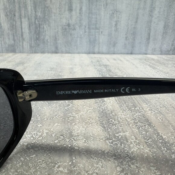 Emporio Armani Womens 9721/S Black Sunglasses Excellent - Picture 5 of 12